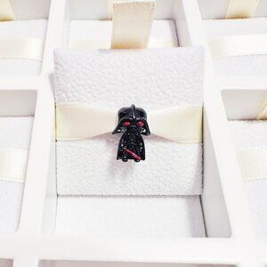 925 Sterling Silver Darth Vader Charm Bead Fits Pandora Bracelets And Bangles